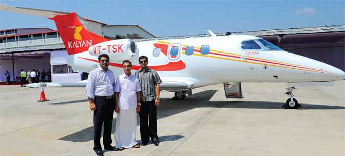 Kalyan Jewellers Jet plane