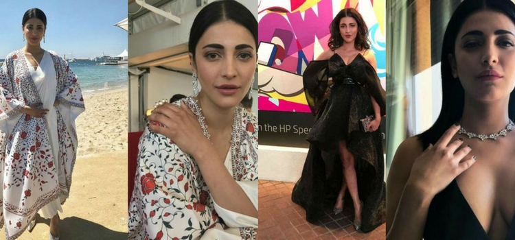 FWD Life Shruti Hassan at Cannes