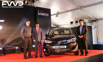 Toyota unveiled the Yaris in Kerala