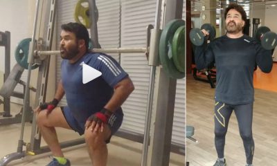 Mohanlal fitness challenge